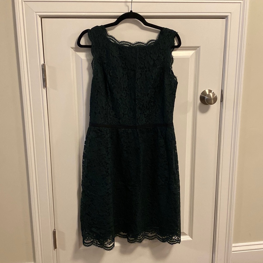 Dark Green Party / cocktail dress - Loft